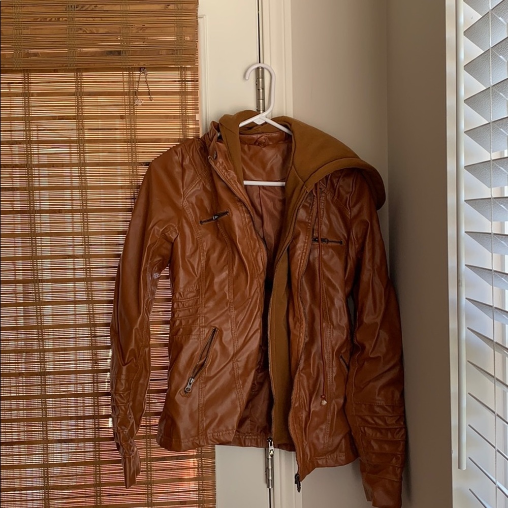Leather jacket